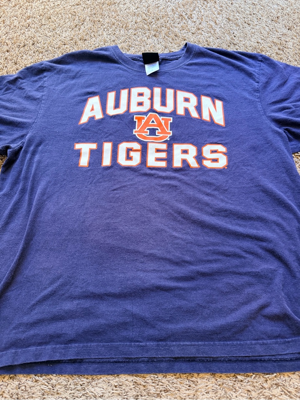 Auburn Tigers Kids Navy Blue Graphic Tee